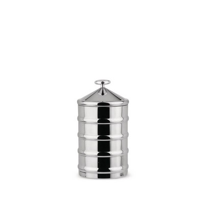 kalistà² 3 behälter aus edelstahl 18/10 mit aluminiumknopf